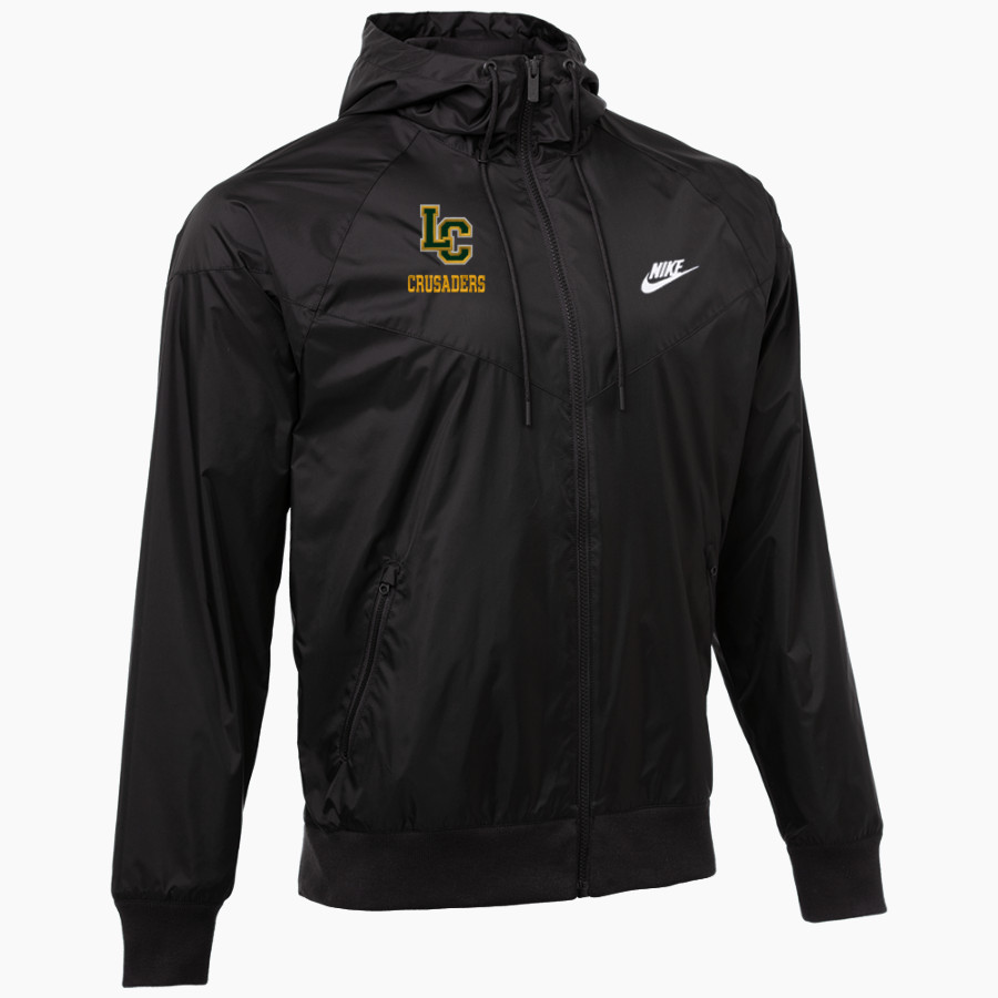 LANSDALE CATHOLIC HIGH SCHOOL Crusaders Online Store <span class="pdp-name-mascot">LANSDALE CRUSADERS</span> Nike Men's Hooded Windrunner Jacket
