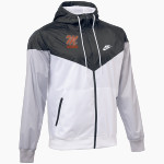 Mohonasen Warriors <span class="pdp-name-mascot">Mohonasen Warriors</span> Nike Men's Hooded Windrunner Jacket Front Thumbnail