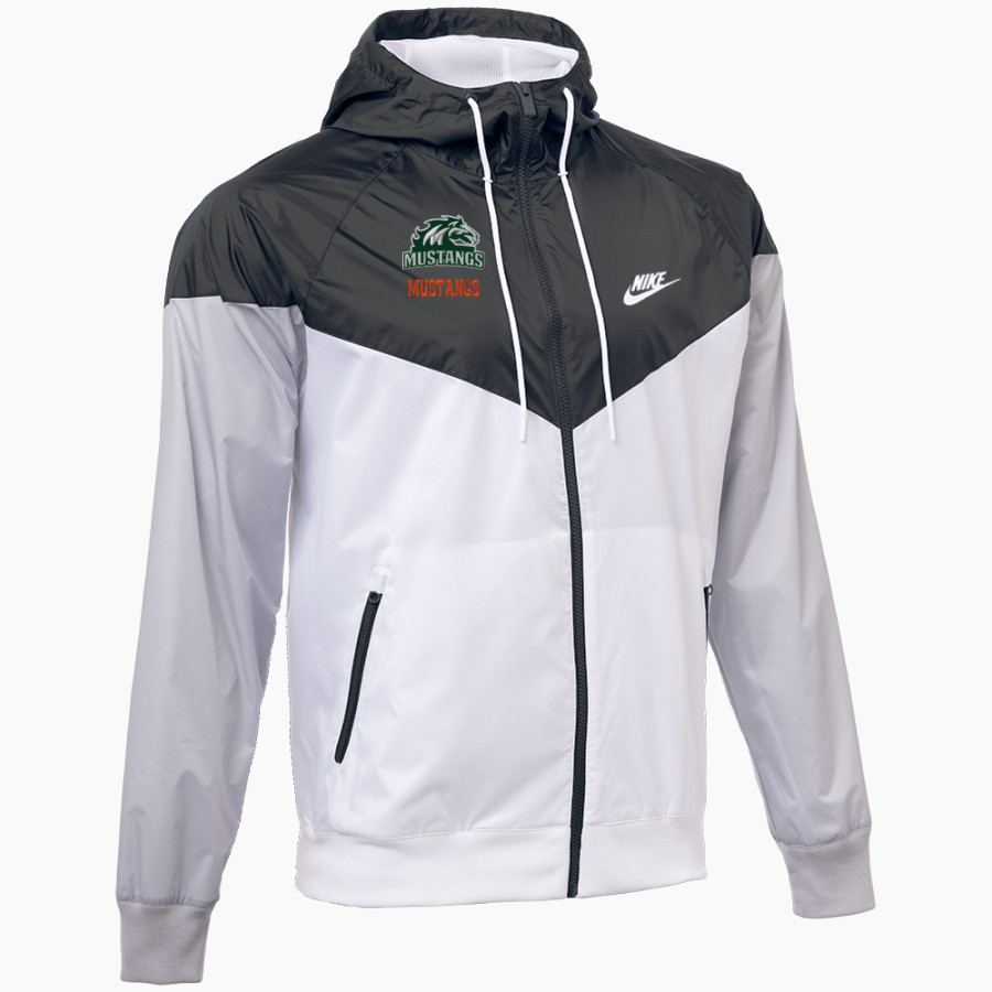 Mid-Atlantic Christian University Mustangs Nike Men's Hooded Windrunner Jacket