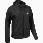 ZANESVILLE HIGH SCHOOL BLUE DEVILS Nike Women's Windrunner Jacket Front Thumbnail