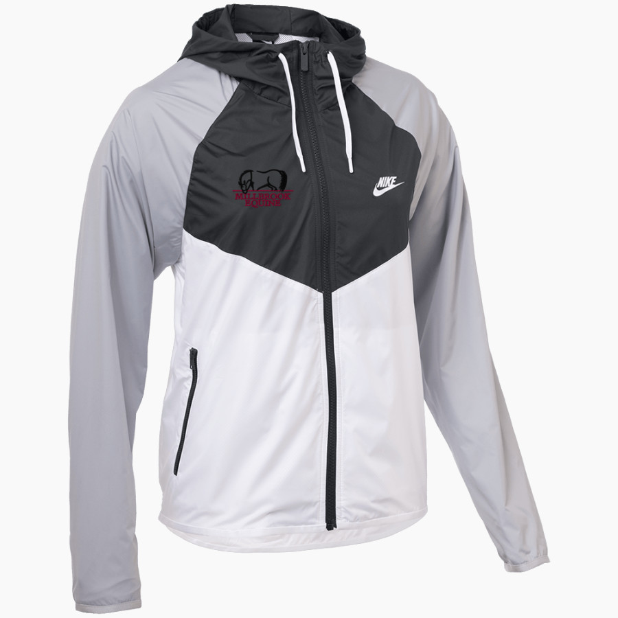 Millbrook Equine Veterinary Clinic Millbrook Equine Vet <span class="pdp-name-mascot">Millbrook Equine Veterinary Clinic</span> Nike Women's Windrunner Jacket