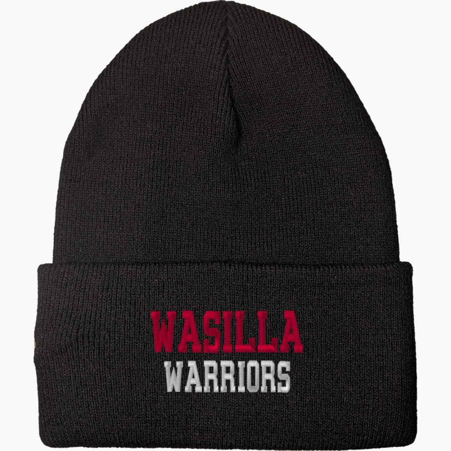 Wasilla Warriors Nike Cuffed Knit Beanie
