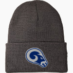 Legacy Rams Nike Cuffed Knit Beanie Front Thumbnail