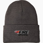 Fire Fastpitch Softball Nike Cuffed Knit Beanie Front Thumbnail