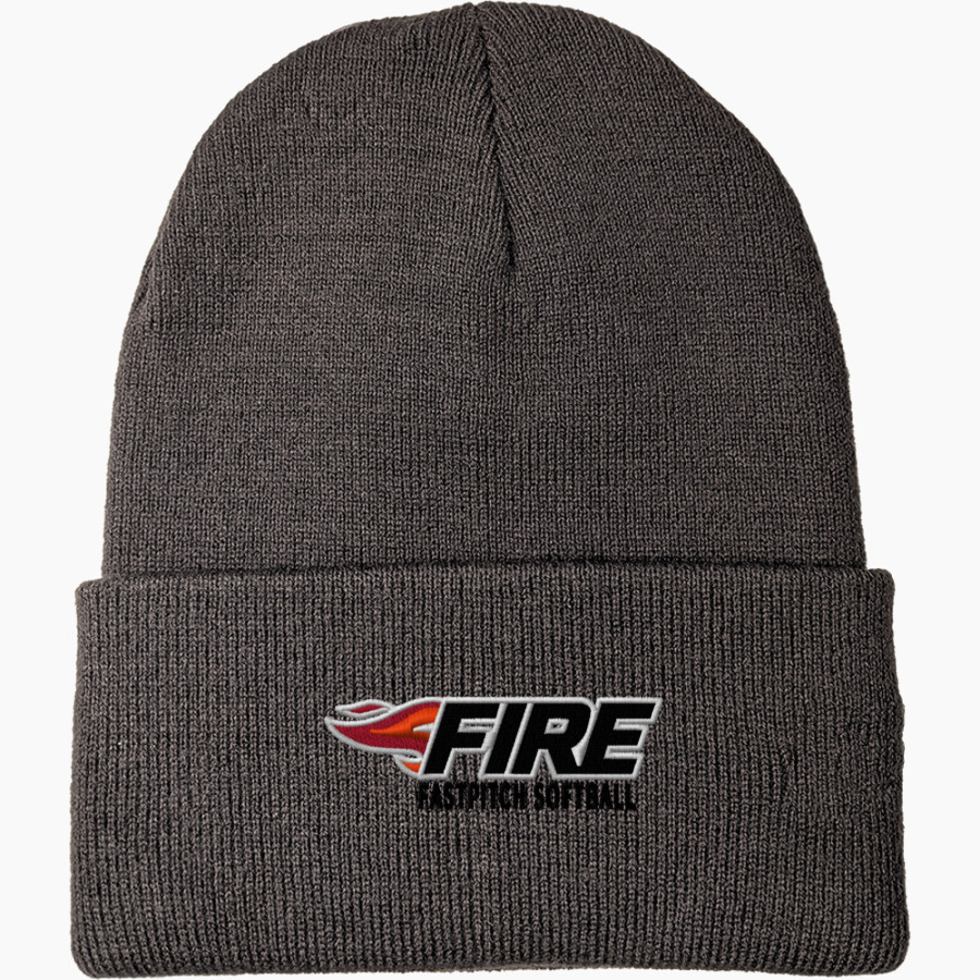 Fire Fastpitch Softball Nike Cuffed Knit Beanie