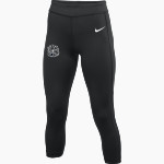 Dickinson State Blue Hawks <span class="pdp-name-mascot">Dickinson State Blue Hawks</span> Nike Women's Club Ace Capri Front Thumbnail