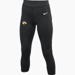 Breck Mustangs Nike Women's Club Ace Capri Front Thumbnail