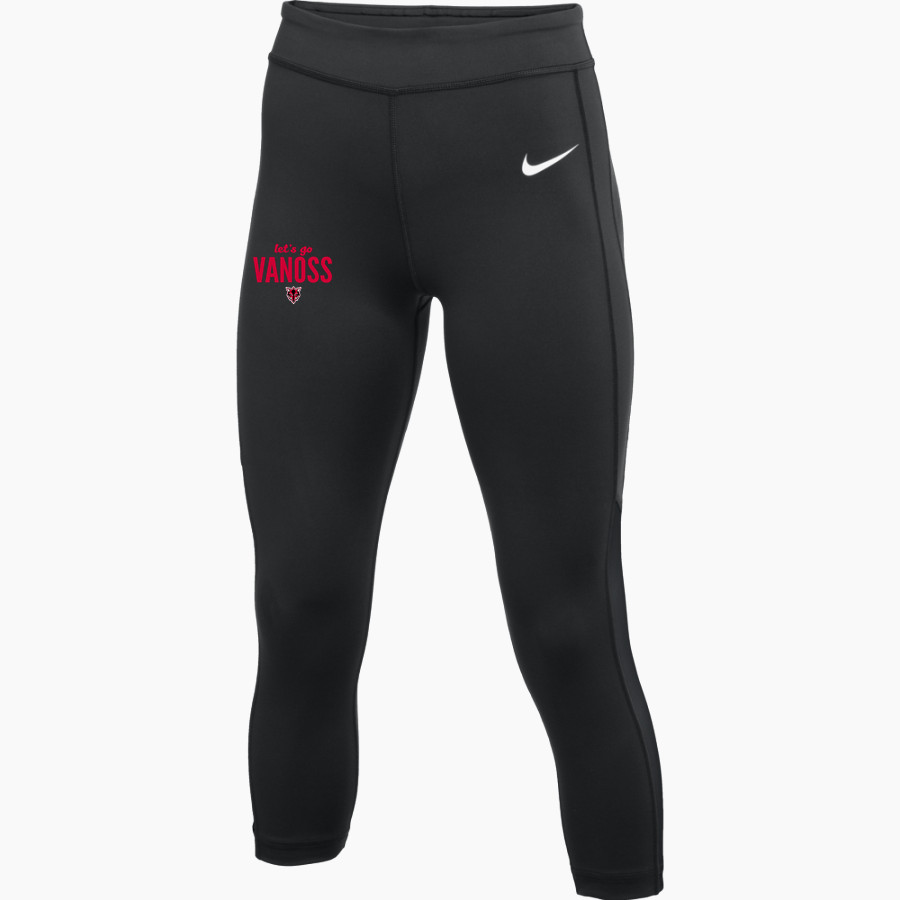 VANOSS HIGH SCHOOL WOLVES <span class="pdp-name-mascot">VANOSS WOLVES</span> Nike Women's Club Ace Capri