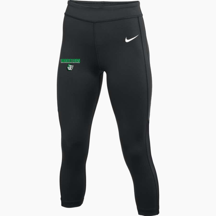 West Lutheran Warriors Nike Women's Club Ace Capri