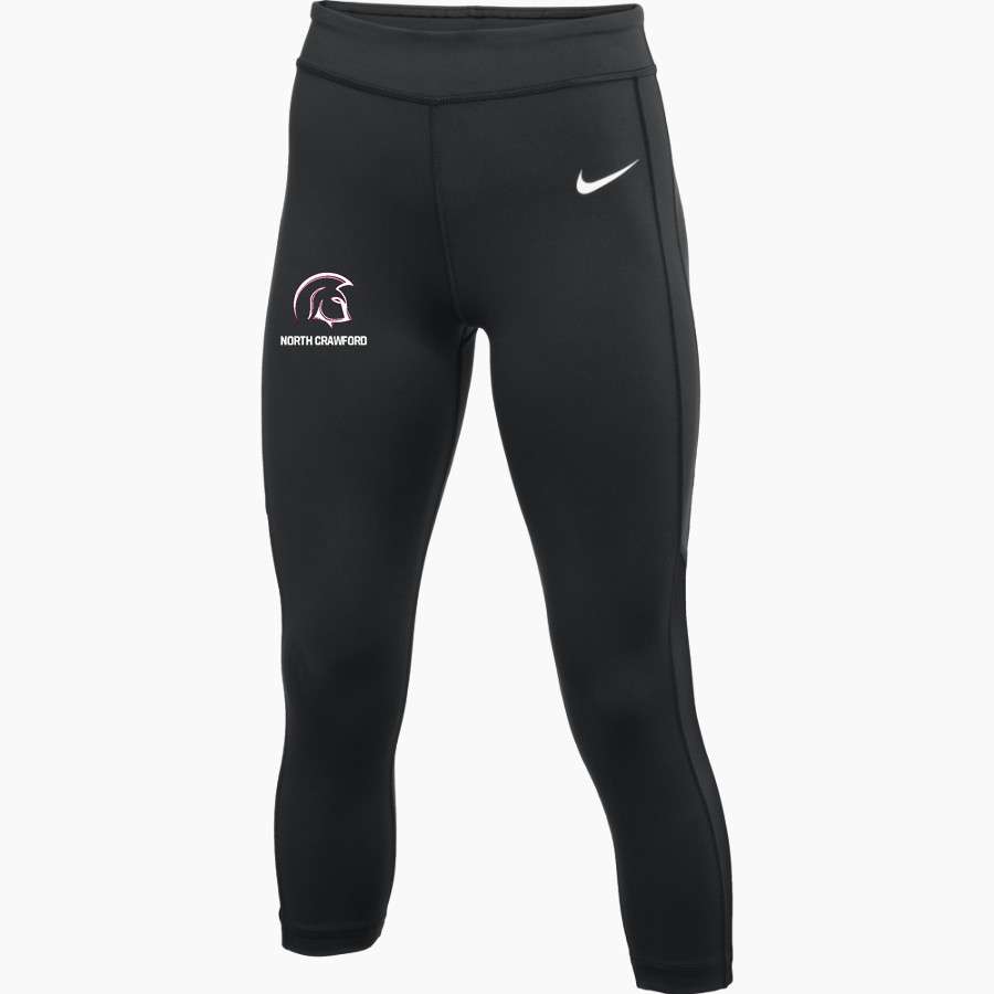 North Crawford Trojans Nike Women's Club Ace Capri