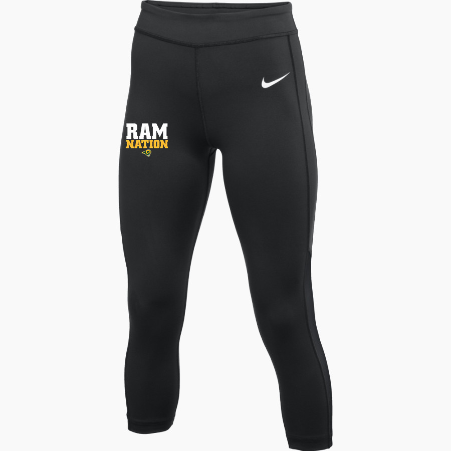 Southwick Regional Rams <span class="pdp-name-mascot">Southwick -Tolland Rams</span> Nike Women's Club Ace Capri