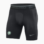 Delta College Pioneers Nike Men's Pro Compression Short Front Thumbnail