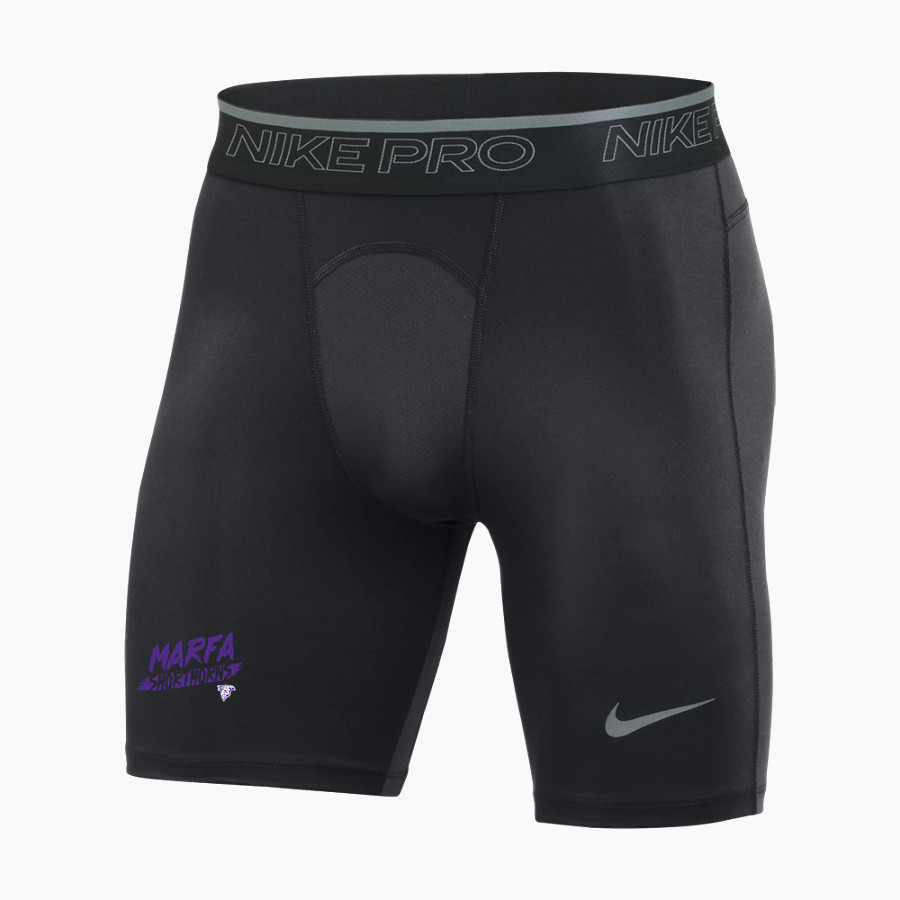 MARFA HIGH SCHOOL SHORTHORNS <span class="pdp-name-mascot">MARFA SHORTHORNS</span> Nike Men's Pro Compression Short