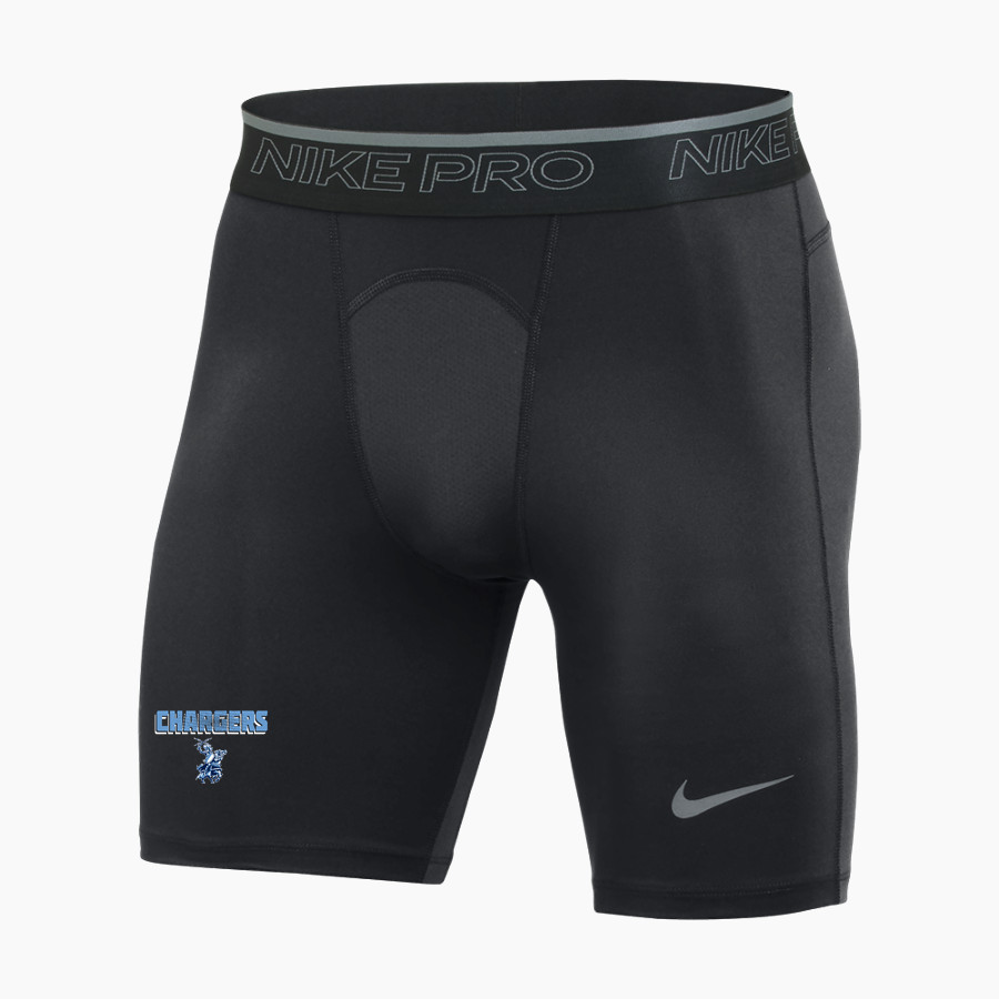 CENTRAL HIGH SCHOOL CHARGERS <span class="pdp-name-mascot">CHARGERS</span> Nike Men's Pro Compression Short