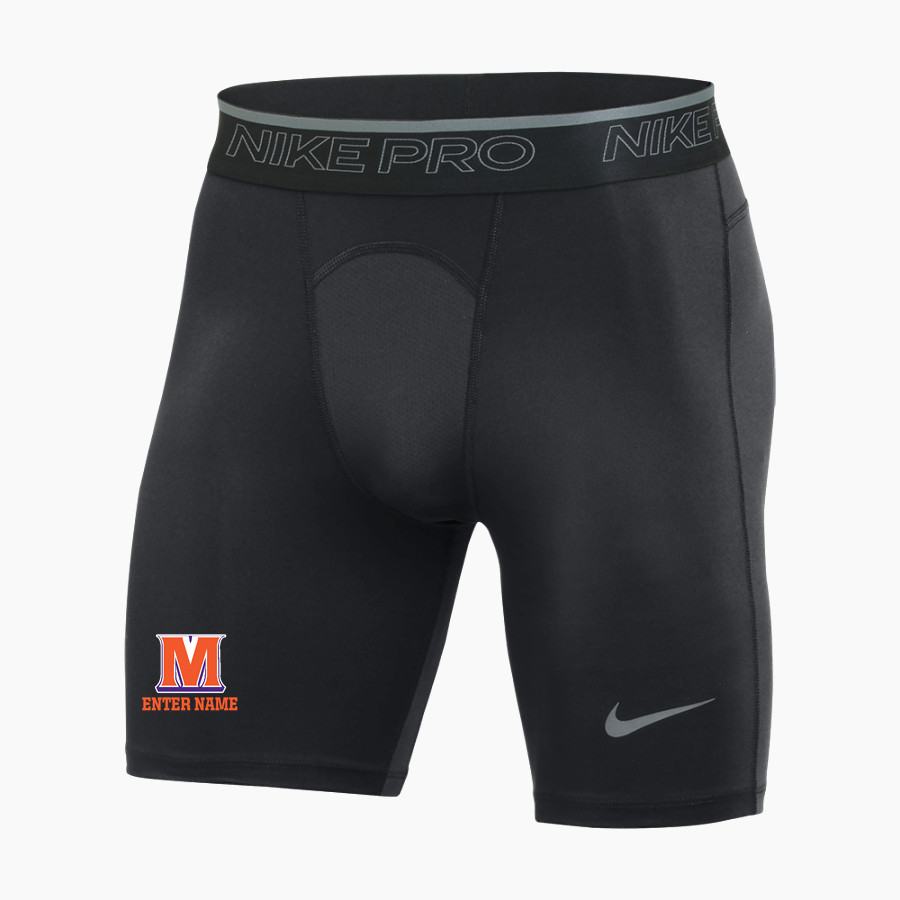 McDonough Rams Nike Men's Pro Compression Short