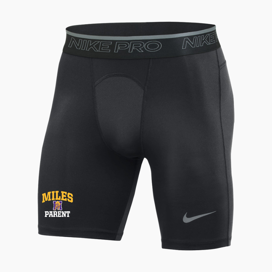 Miles Golden Bears Nike Men's Pro Compression Short