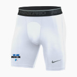 Roscoe Blue Devils Nike Men's Pro Compression Short Front Thumbnail