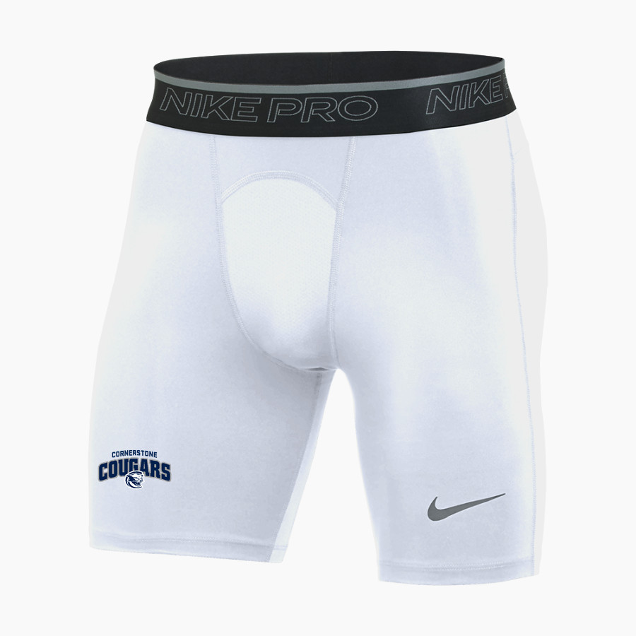 CORNERSTONE ACADEMY COUGARS <span class="pdp-name-mascot">CORNERSTONE COUGARS</span> Nike Men's Pro Compression Short