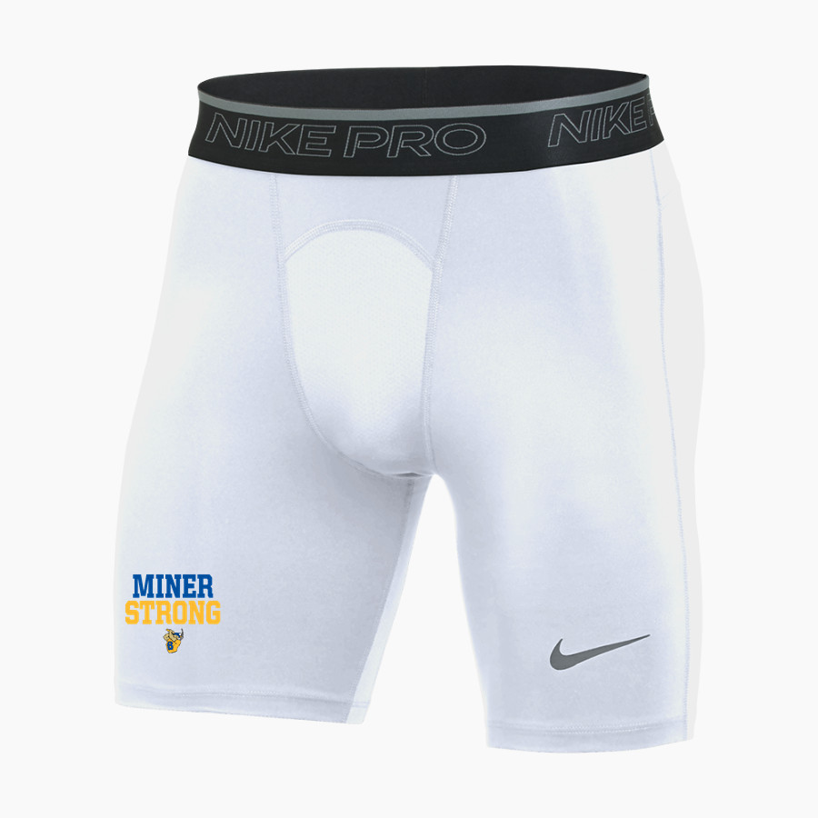 BEULAH HIGH SCHOOL MINERS <span class="pdp-name-mascot">BEULAH MINERS</span> Nike Men's Pro Compression Short
