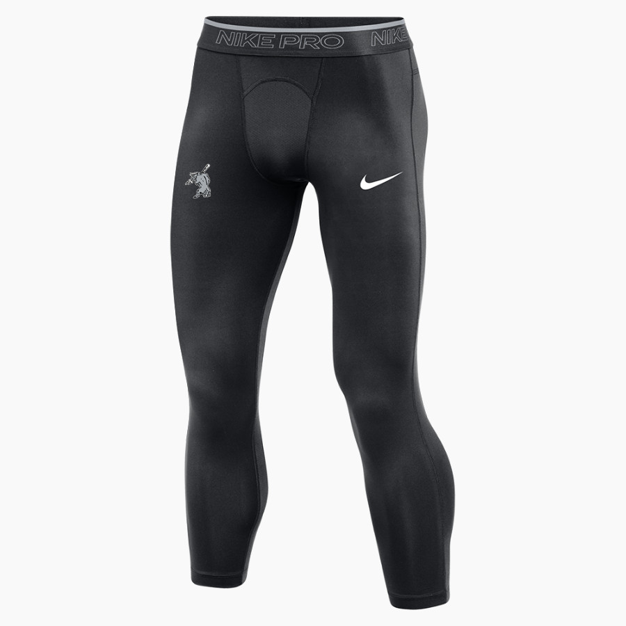 Indiana Bulls Baseball The Official Online Store <span class="pdp-name-mascot">Indiana Bulls</span> Nike Men's Pro 3/4 Length Tight