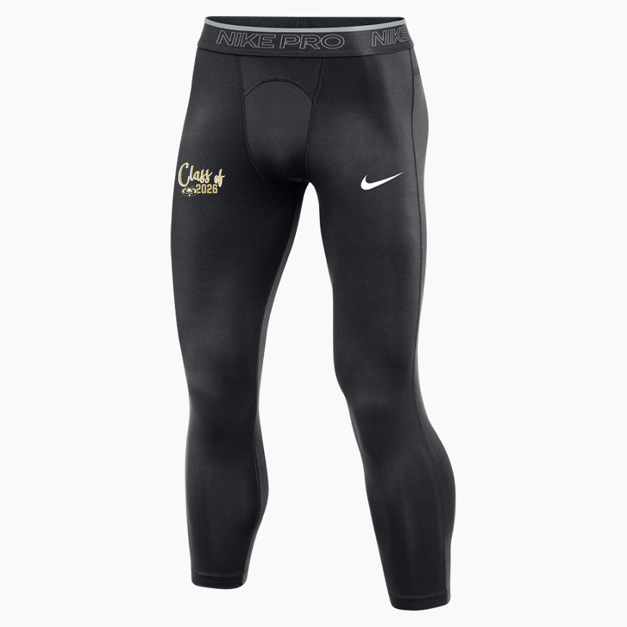 Jasper Vikings <span class="pdp-name-mascot">Jasper Vikings</span> Nike Men's Pro 3/4 Length Tight