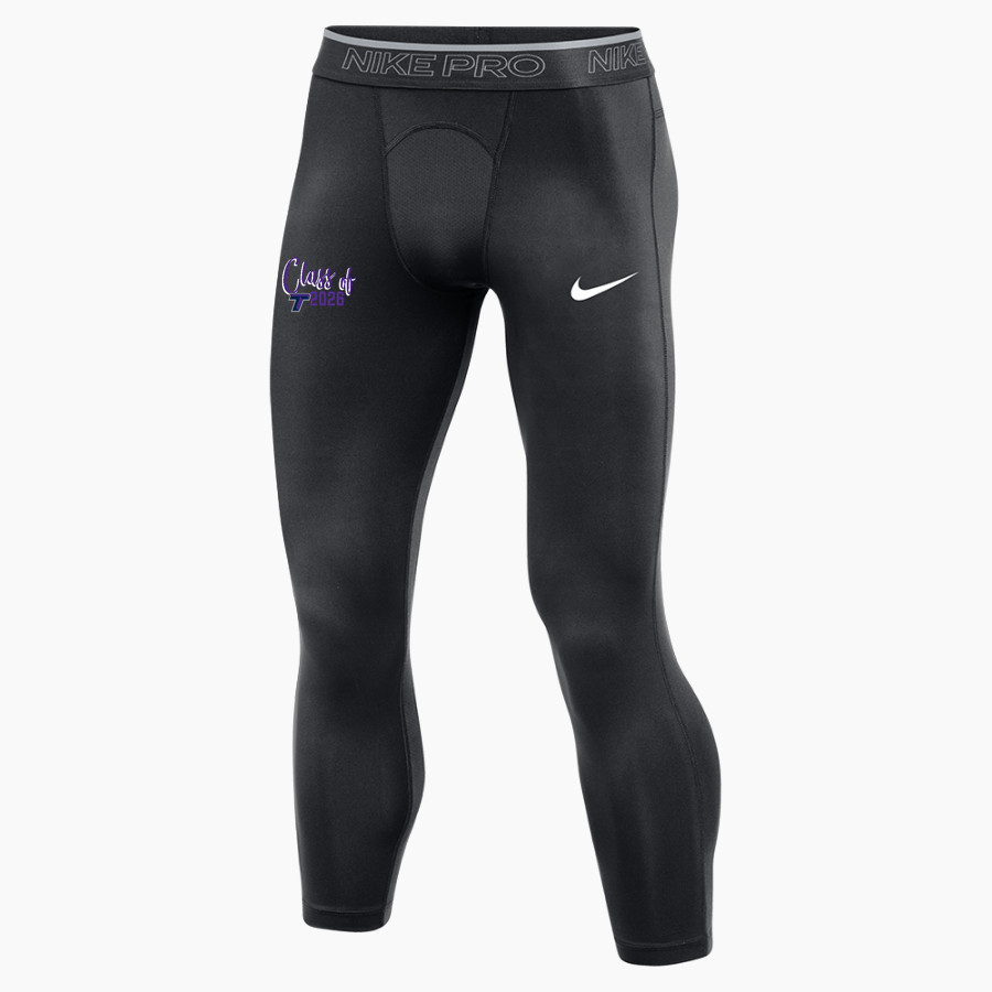 Trevecca University Trojans Nike Men's Pro 3/4 Length Tight
