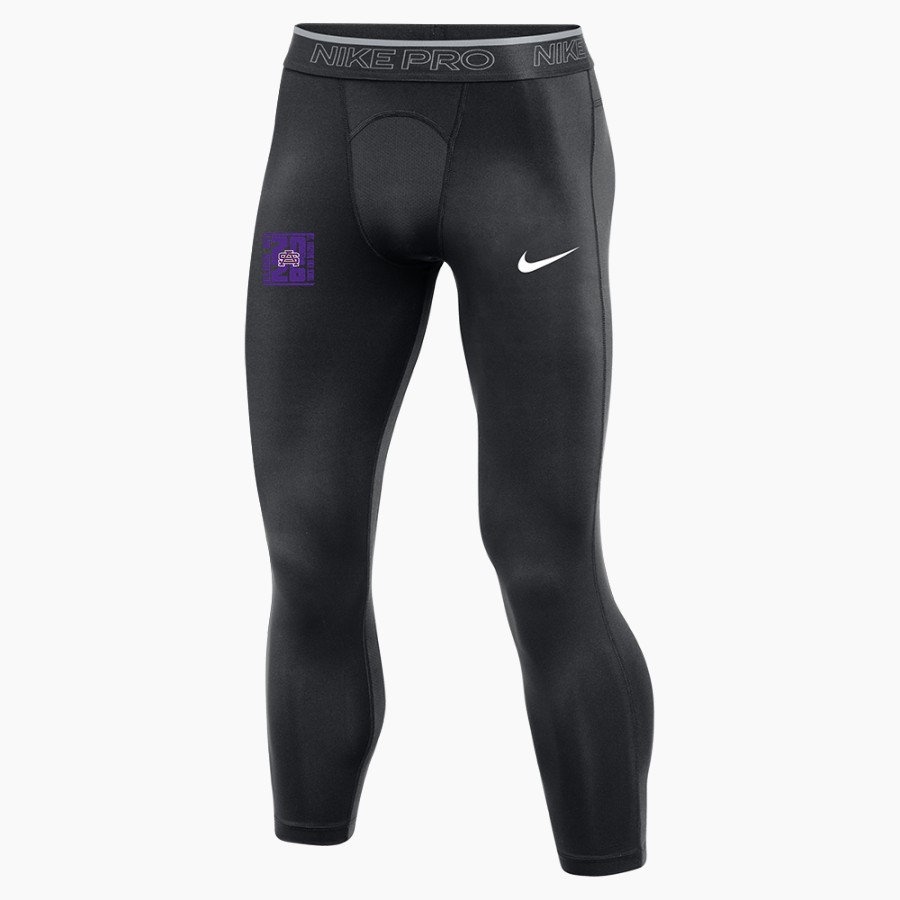 ST. AUGUSTINE HIGH SCHOOL PURPLE KNIGHTS <span class="pdp-name-mascot">SAINT AUGUSTINE PURPLE KNIGHTS</span> Nike Men's Pro 3/4 Length Tight