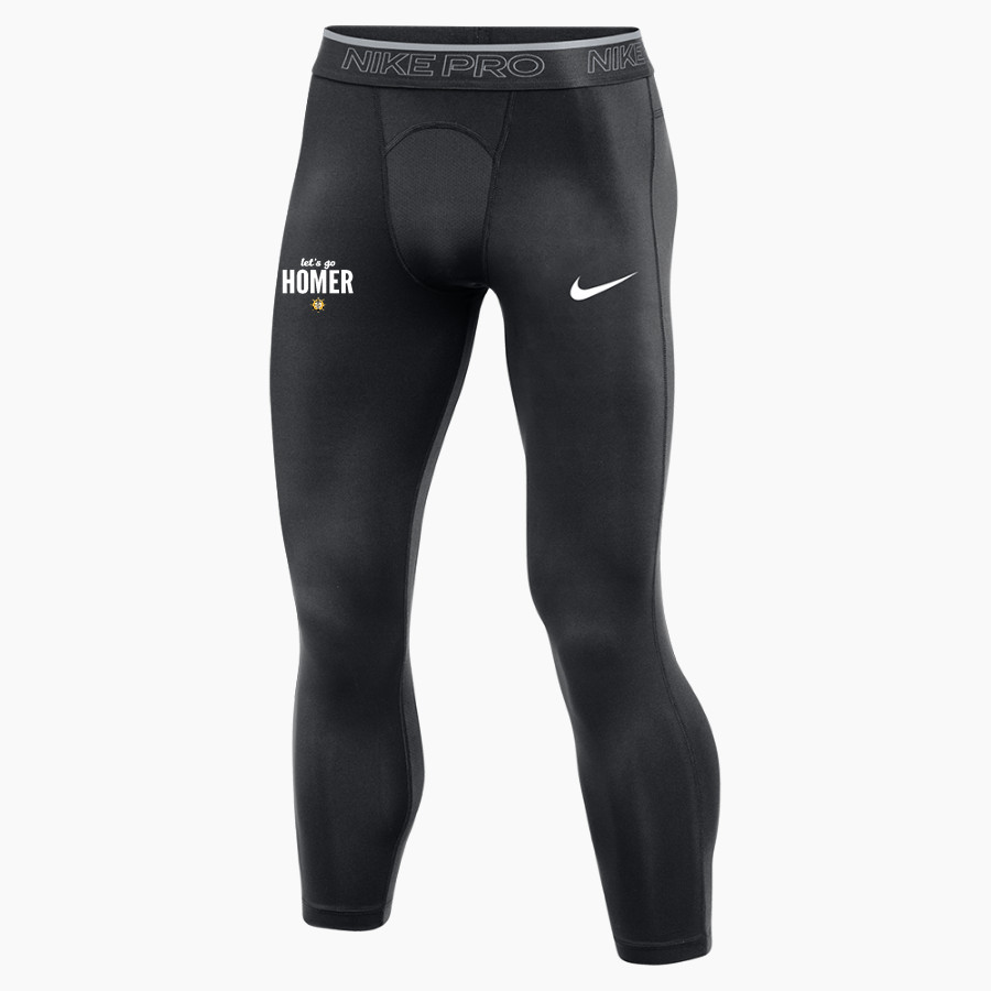HOMER SENIOR HIGH SCHOOL MARINERS <span class="pdp-name-mascot">HOMER MARINERS</span> Nike Men's Pro 3/4 Length Tight