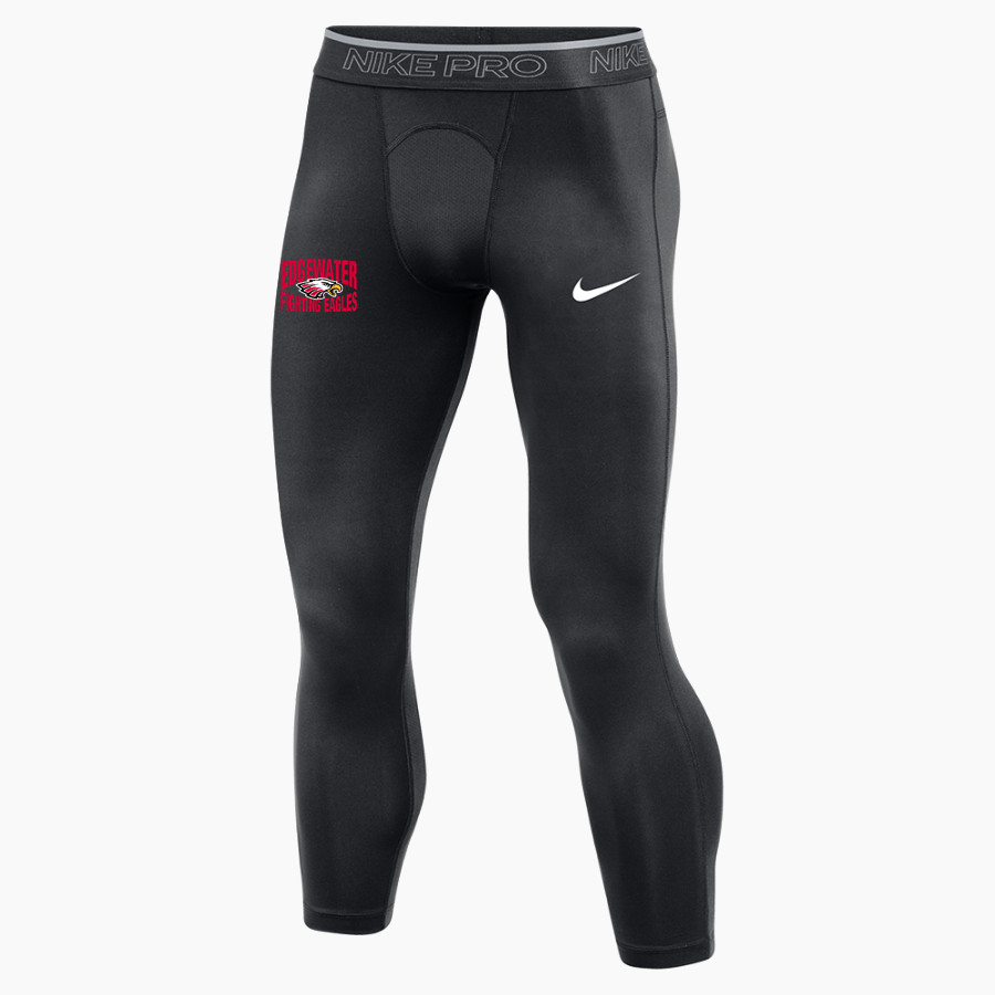 EDGEWATER HIGH SCHOOL FIGHTING EAGLES <span class="pdp-name-mascot">EDGEWATER FIGHTING EAGLES</span> Nike Men's Pro 3/4 Length Tight