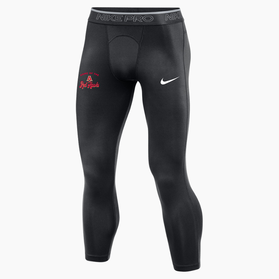ATHENS HIGH SCHOOL RED HAWKS Nike Men's Pro 3/4 Length Tight