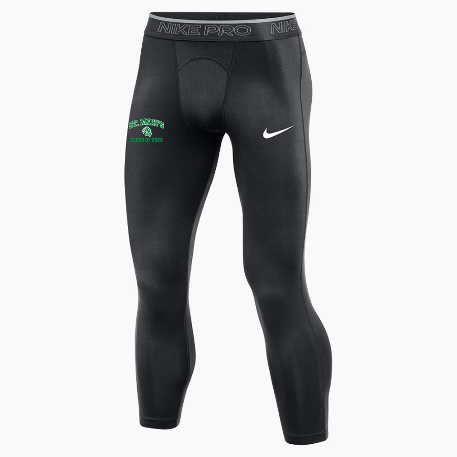 St. Mary's Dragons Nike Men's Pro 3/4 Length Tight