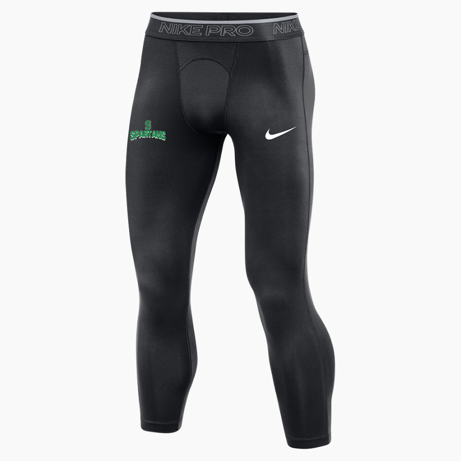 WEST MONONA HIGH SCHOOL SPARTANS Nike Men's Pro 3/4 Length Tight