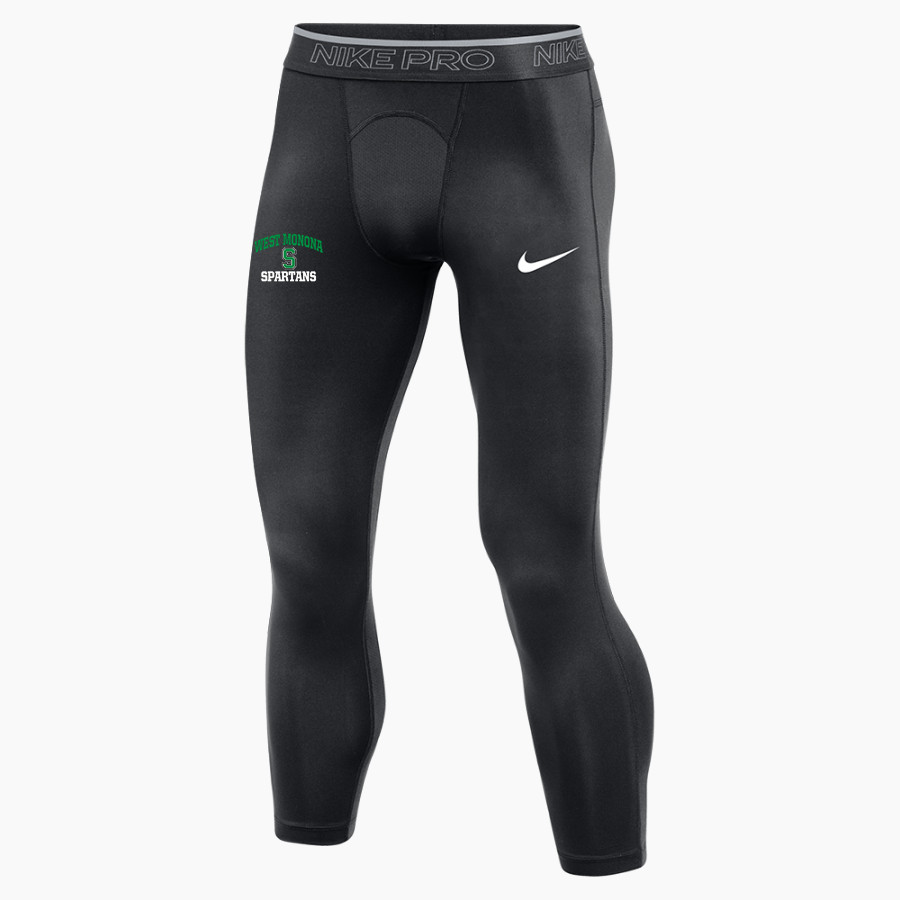 WEST MONONA HIGH SCHOOL SPARTANS <span class="pdp-name-mascot">WEST MONONA SPARTANS</span> Nike Men's Pro 3/4 Length Tight