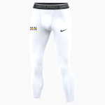 West Babylon Eagles <span class="pdp-name-mascot">West Babylon Eagles</span> Nike Men's Pro 3/4 Length Tight Front Thumbnail