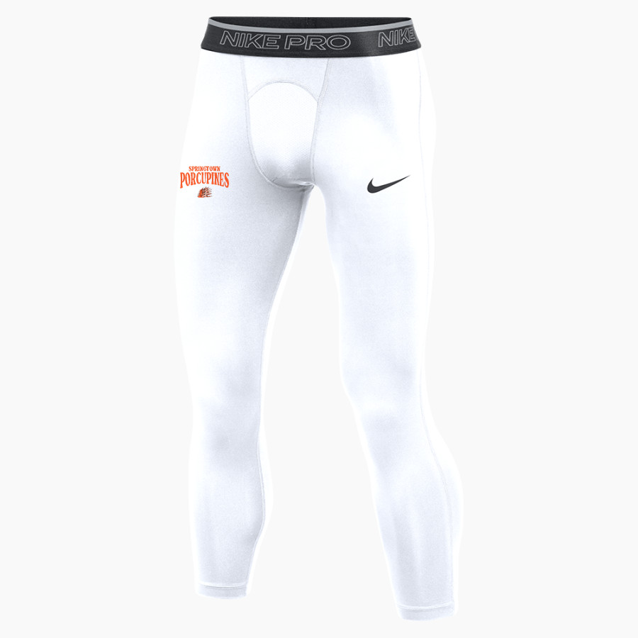 SPRINGTOWN HIGH SCHOOL PORCUPINES Nike Men's Pro 3/4 Length Tight