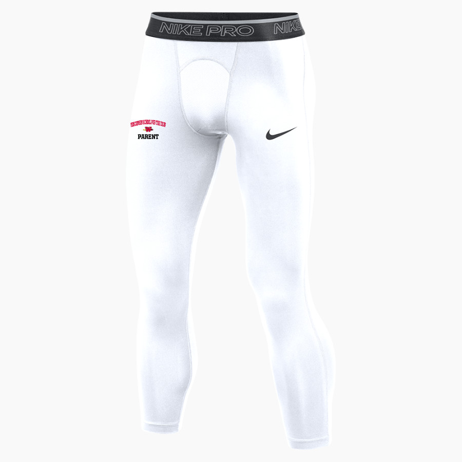 Wisconsin School For The Deaf Firebirds <span class="pdp-name-mascot">Wisconsin School For The Deaf Firebirds</span> Nike Men's Pro 3/4 Length Tight