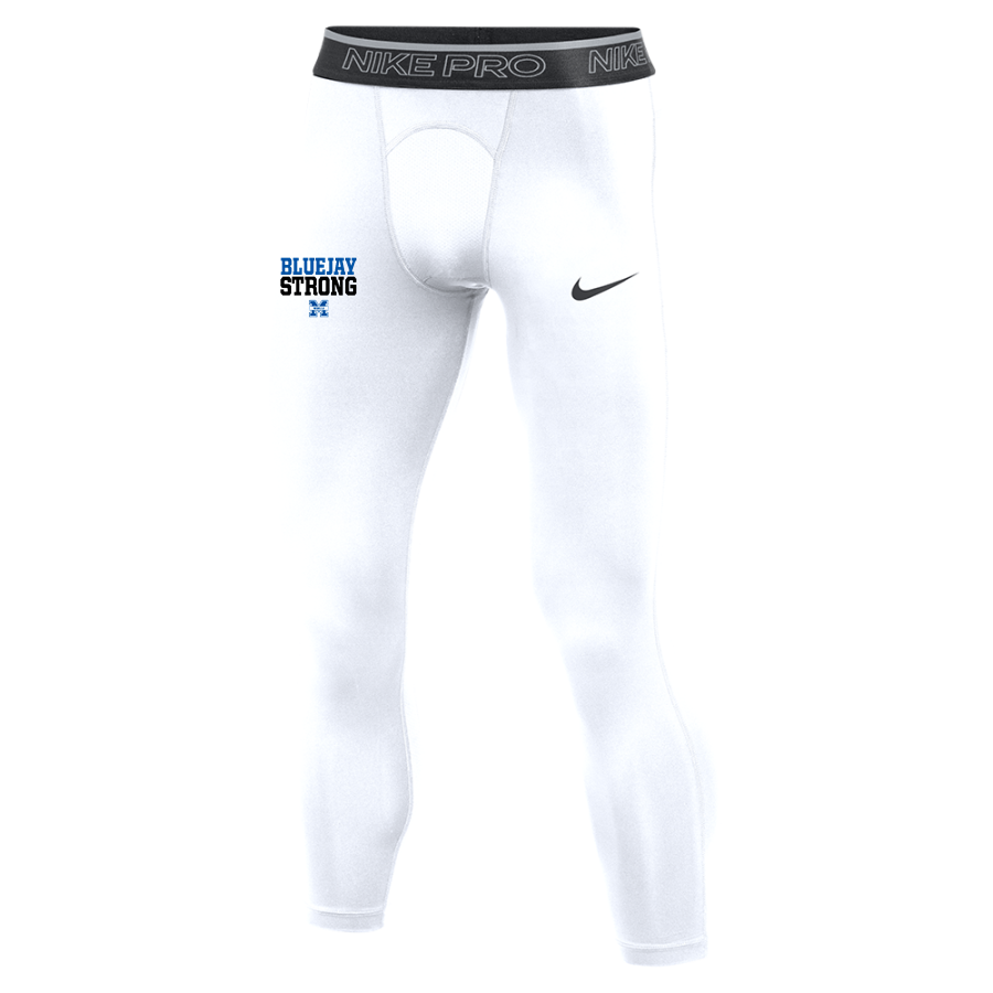 MANCOS HIGH SCHOOL BLUEJAYS <span class="pdp-name-mascot">MANCOS BLUEJAYS</span> Nike Men's Pro 3/4 Length Tight