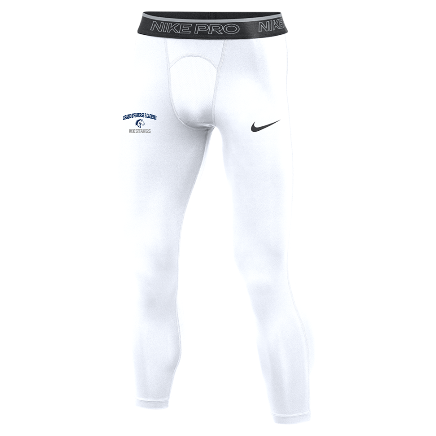 Grand Traverse Academy Mustangs <span class="pdp-name-mascot">Grand Traverse Academy Mustangs</span> Nike Men's Pro 3/4 Length Tight