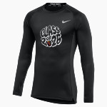 Forest Lake Rangers Nike Men's Pro Long Sleeve Compression Top Front Thumbnail