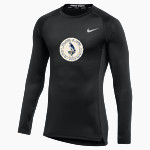 TopBridge Academy Falcons <span class="pdp-name-mascot">TopBridge Academy Falcons</span> Nike Men's Pro Long Sleeve Compression Top Front Thumbnail