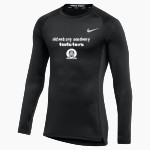 OLDENBURG ACADEMY TWISTERS Nike Men's Pro Long Sleeve Compression Top Front Thumbnail
