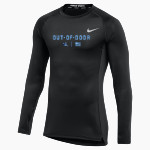Out-of-Door Thunder Nike Men's Pro Long Sleeve Compression Top Front Thumbnail