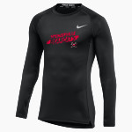 SPENCERVILLE HIGH SCHOOL BEARCATS <span class="pdp-name-mascot">SPENCERVILLE BEARCATS</span> Nike Men's Pro Long Sleeve Compression Top Front Thumbnail