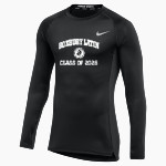 Roxbury Latin <span class="pdp-name-mascot">Roxbury Latin Foxes</span> Nike Men's Pro Long Sleeve Compression Top Front Thumbnail