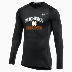 Michiana Scrappers Nike Men's Pro Long Sleeve Compression Top Front Thumbnail
