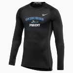 San Diego Miramar Jets <span class="pdp-name-mascot">San Diego Miramar College Jets</span> Nike Men's Pro Long Sleeve Compression Top Front Thumbnail