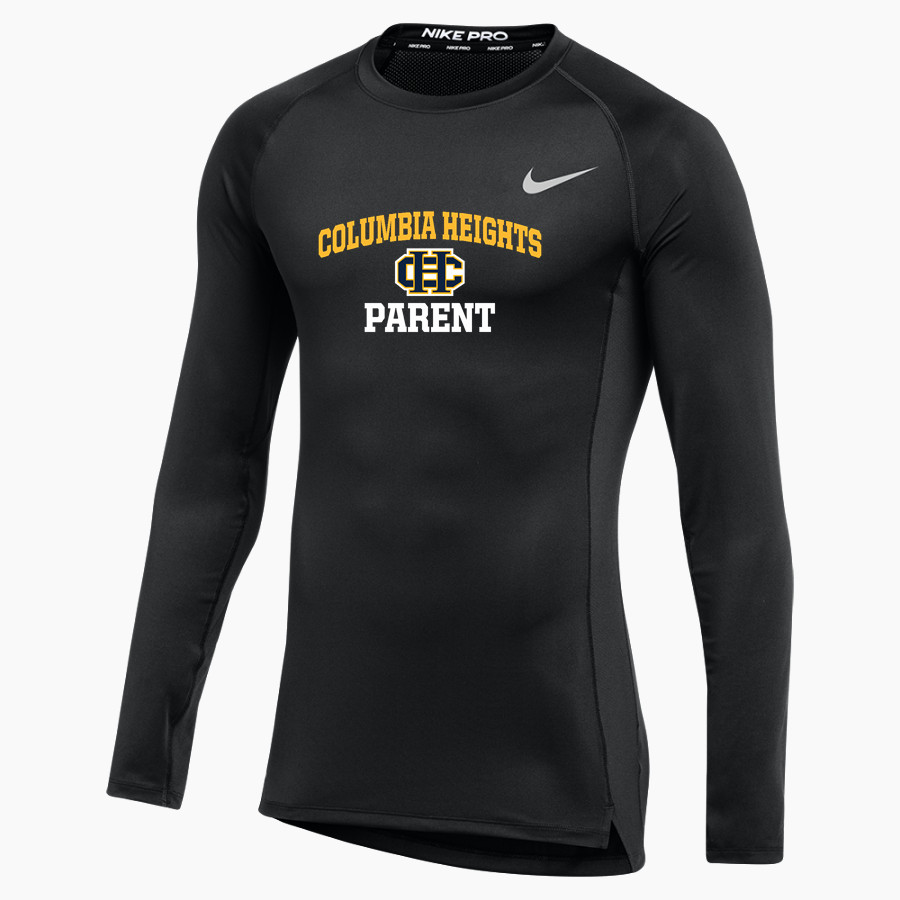 Columbia Heights Hylanders <span class="pdp-name-mascot">Columbia Heights Hylanders</span> Nike Men's Pro Long Sleeve Compression Top