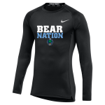 Academy of St. Dorothy <span class="pdp-name-mascot">Academy of St. Dorothy Bears</span> Nike Men's Pro Long Sleeve Compression Top Front Thumbnail