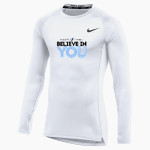 Believe In You <span class="pdp-name-mascot">Believe In You</span> Nike Men's Pro Long Sleeve Compression Top Front Thumbnail