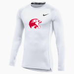 VINTON HIGH SCHOOL LIONS Nike Men's Pro Long Sleeve Compression Top Front Thumbnail